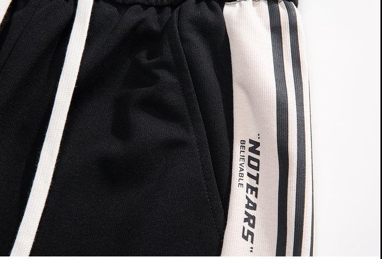 Stitching Side-stripe Track Pants