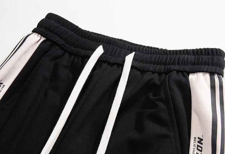 Stitching Side-stripe Track Pants