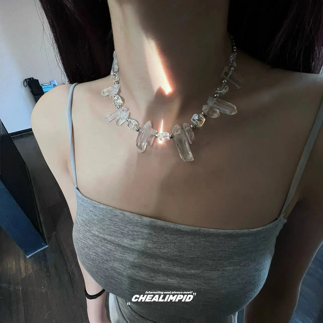 Stone Crystal Necklace