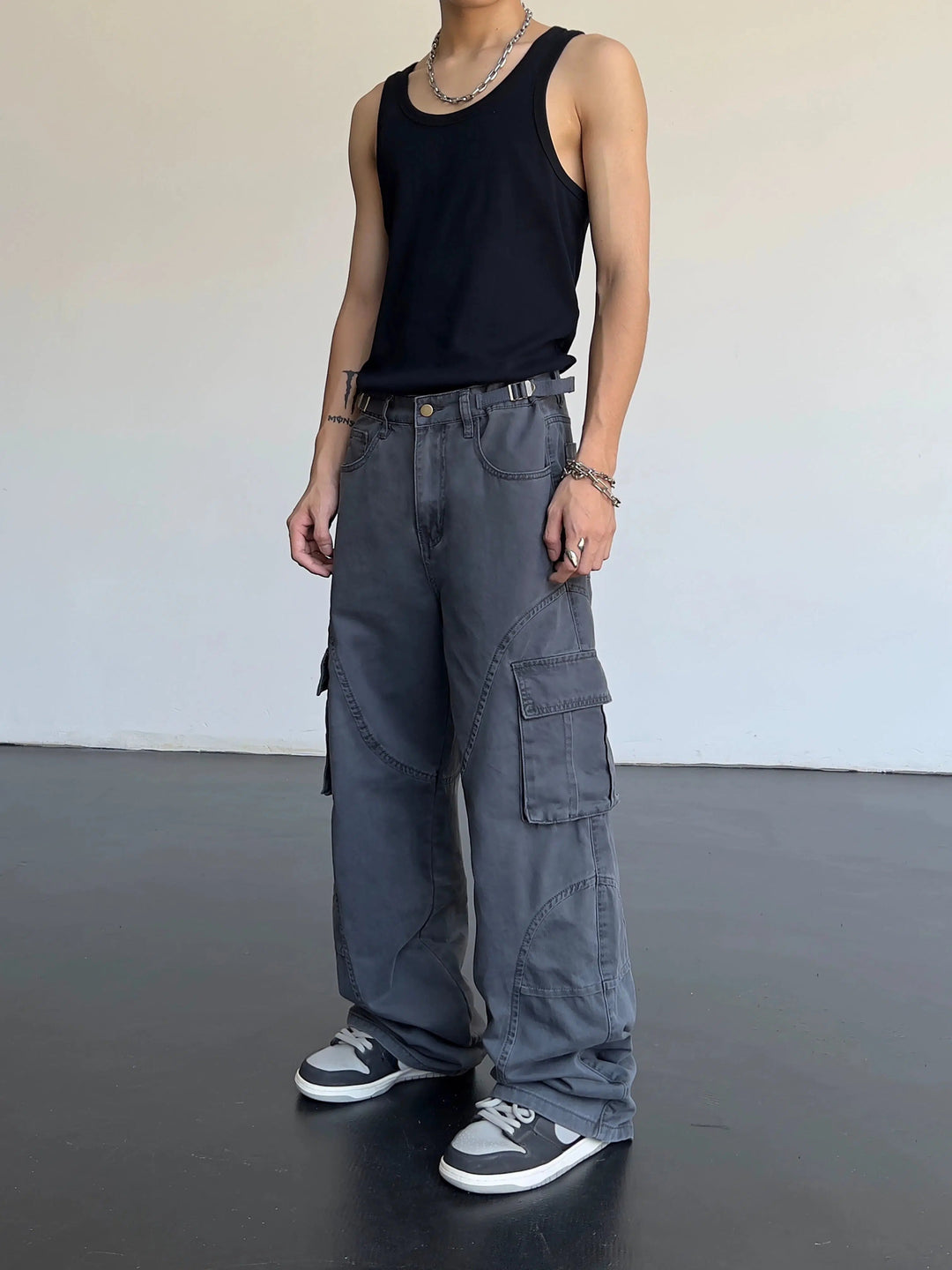 Straight-leg Cargo Pants