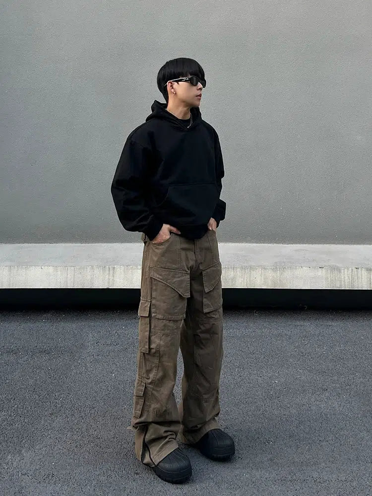 Straight-leg Cargo Pants