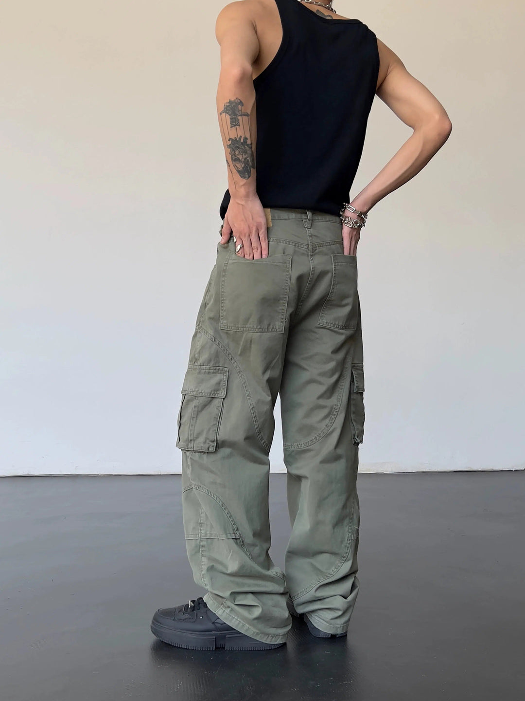 Straight-leg Cargo Pants