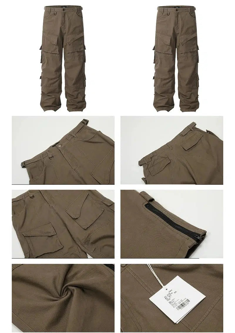 Straight-leg Cargo Pants