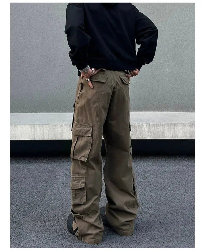 Straight-leg Cargo Pants