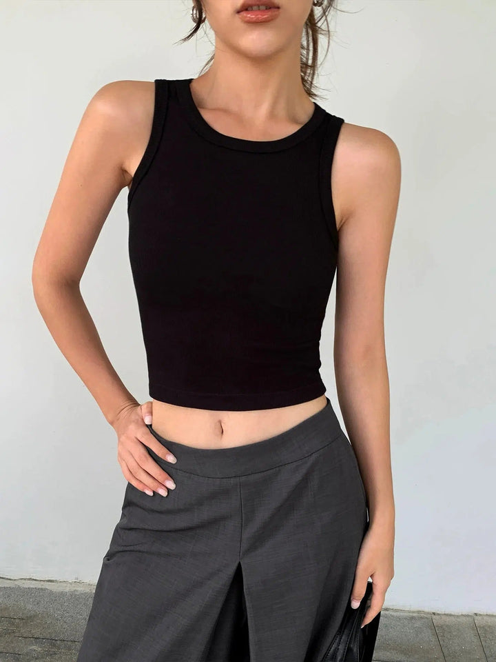 Stretch Backless Tank Top