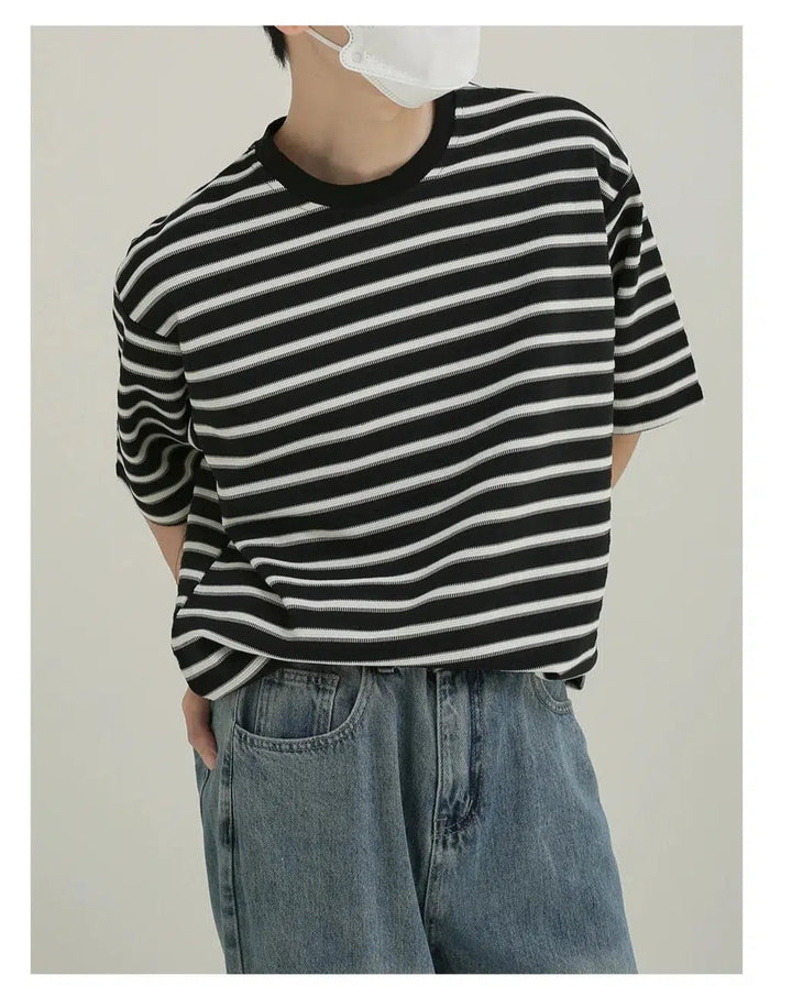 Stretch Striped T-shirt