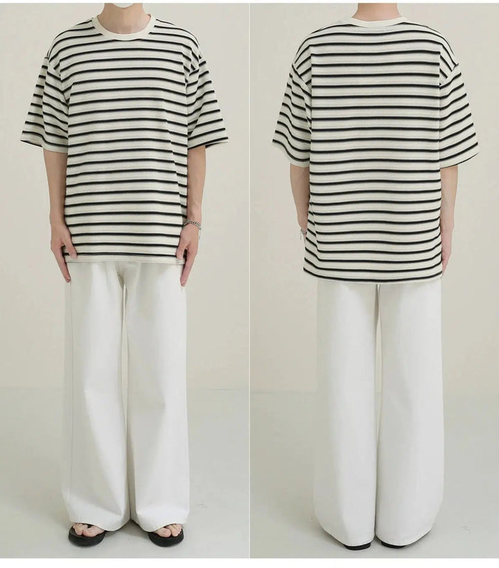 Stretch Striped T-shirt