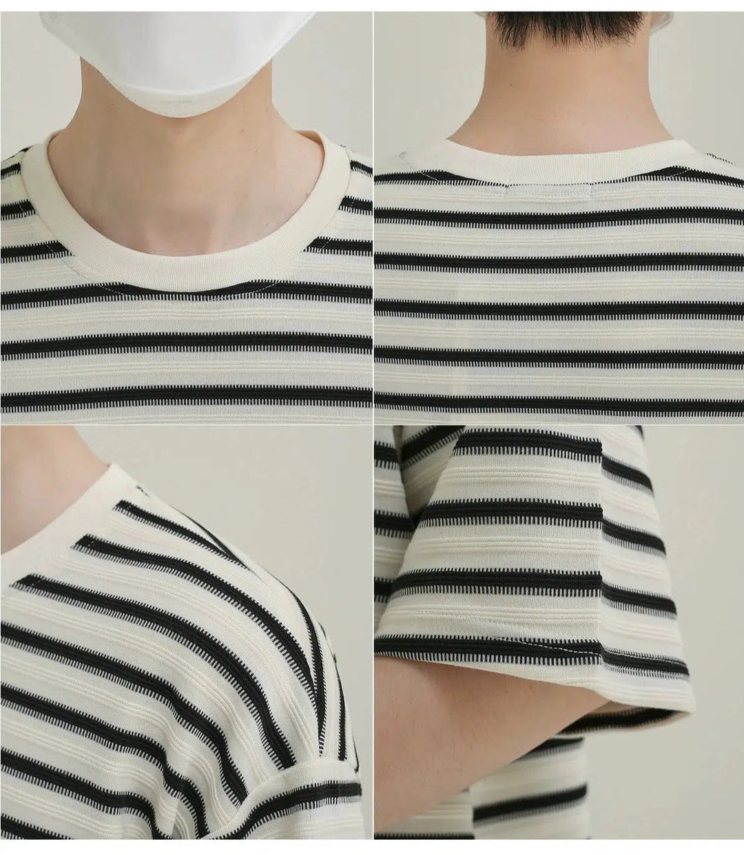 Stretch Striped T-shirt