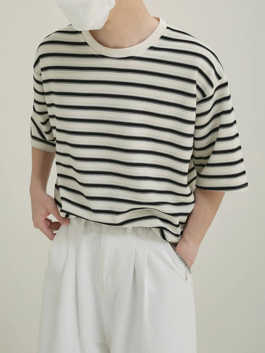 Stretch Striped T-shirt