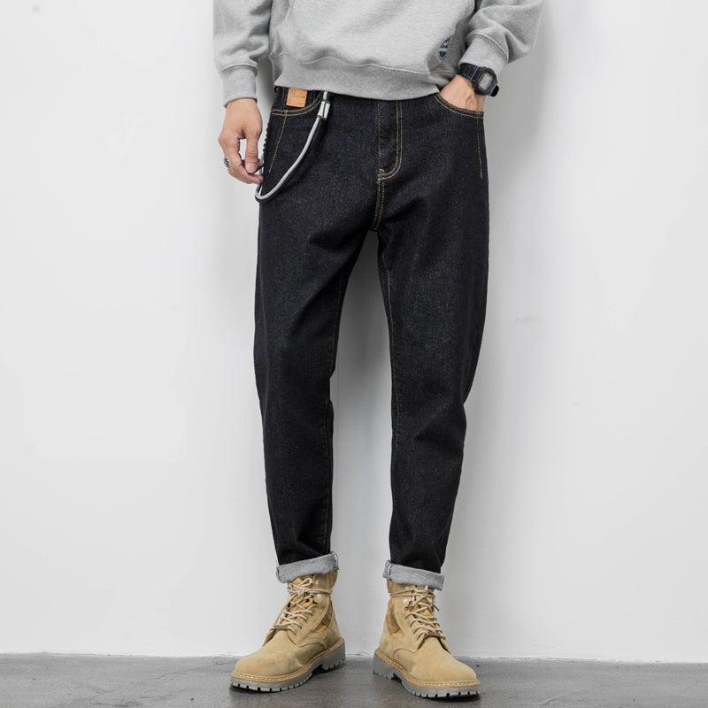 Stretched Elastic Denim Jeans