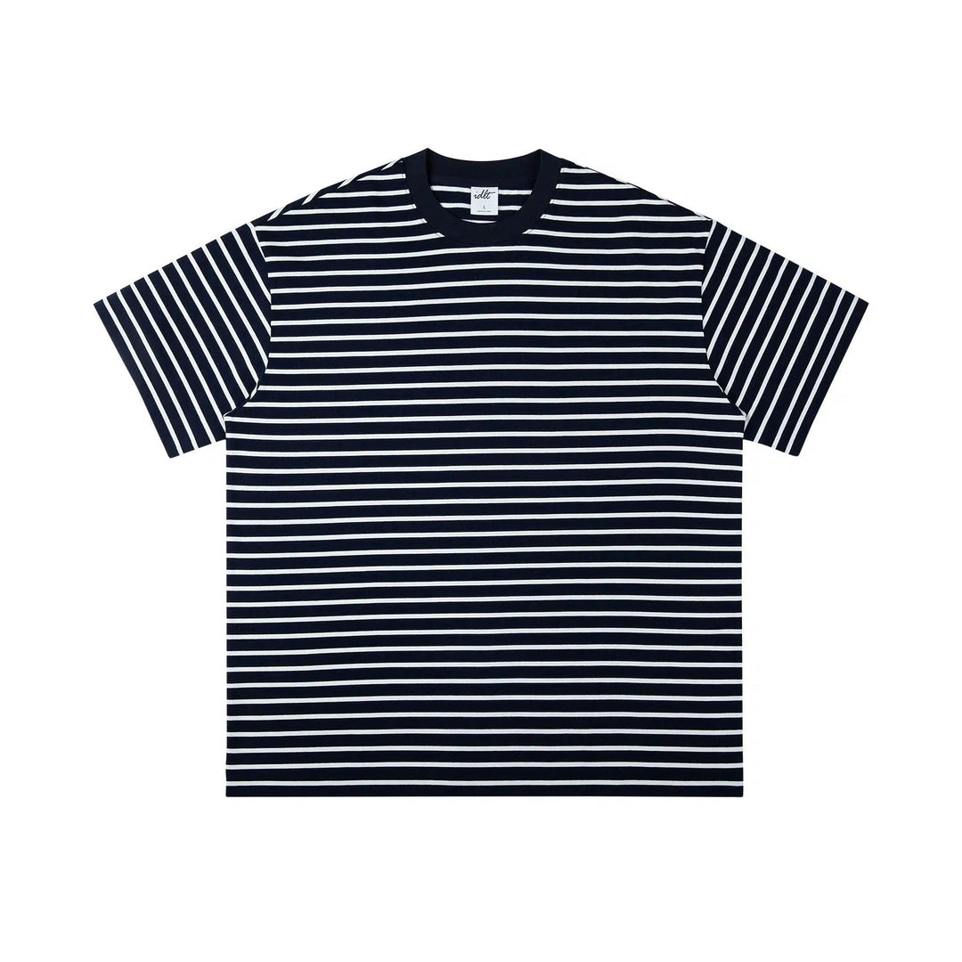 Striped Crew Neck T-shirt