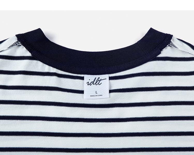 Striped Crew Neck T-shirt