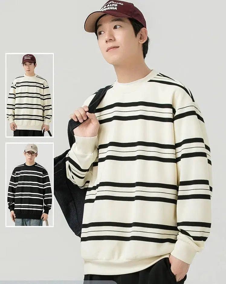 Striped Long-Sleeved Shirt