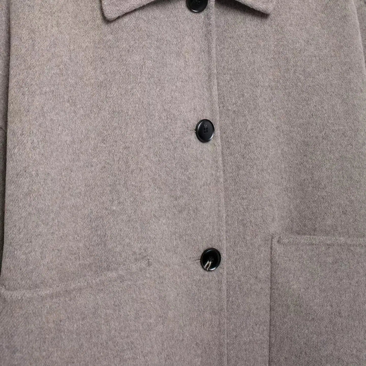 Stylish Button-Front Coat