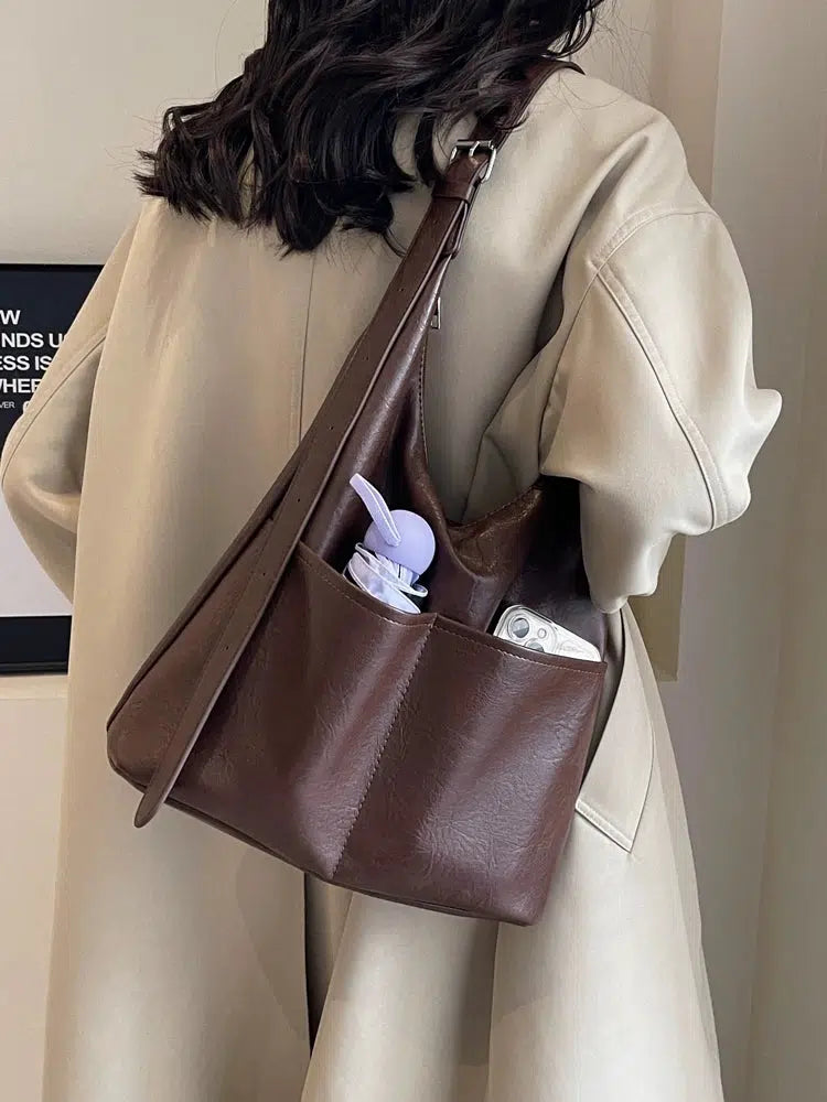 Stylish Leather Shoulder Bag