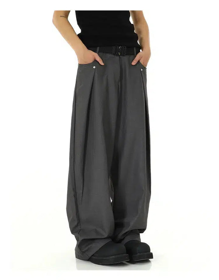 Suit Wide-Leg Loose Pants