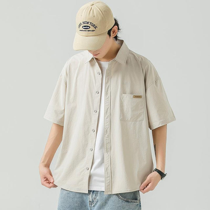 Summer Cardigan Short-sleeved Shirt