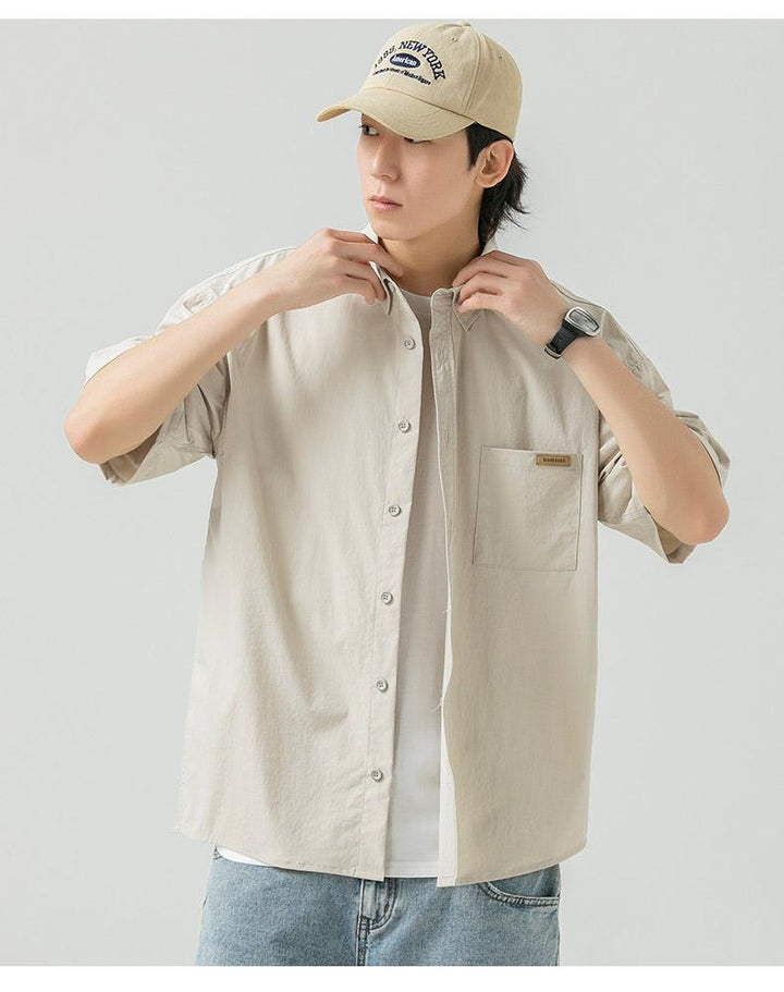 Summer Cardigan Short-sleeved Shirt