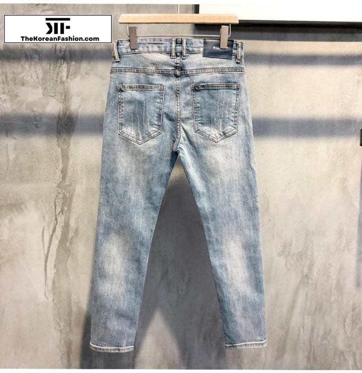 Summer Washed Slim Jeans