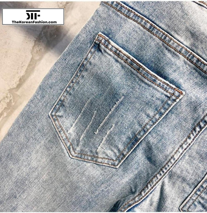 Summer Washed Slim Jeans