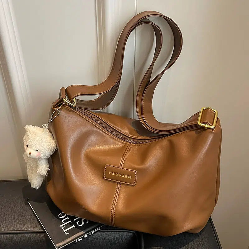 Teddy Charm Shoulder Bag