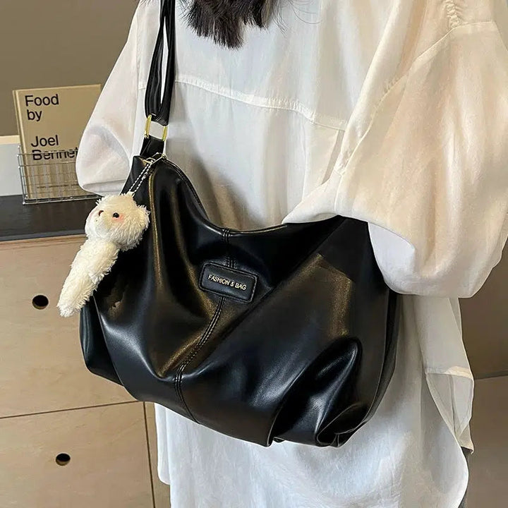 Teddy Charm Shoulder Bag