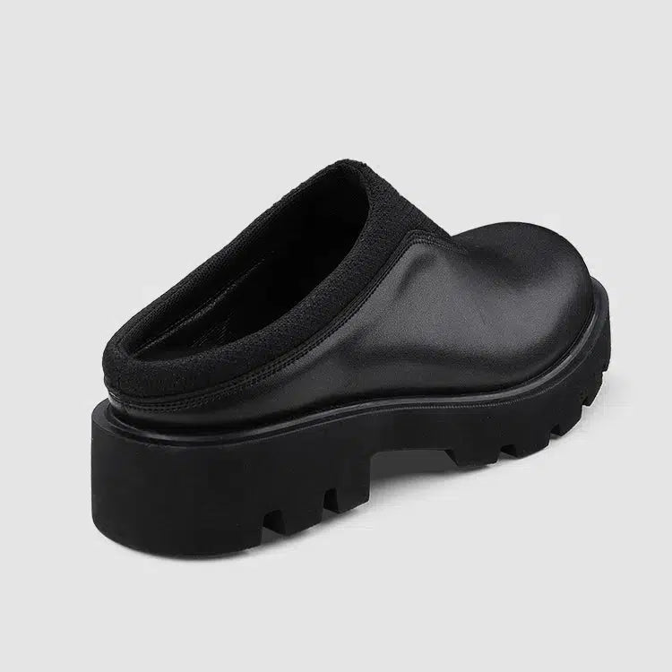 Thick-soled Slip-On Crocs with Star Design