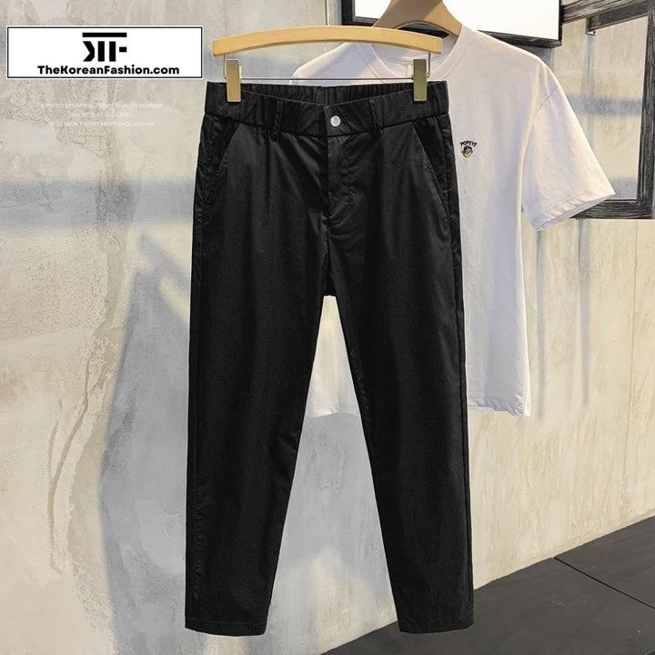 Thin Ice Silk Slim Pants