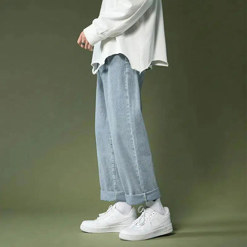 Thin Washed Casual Pants