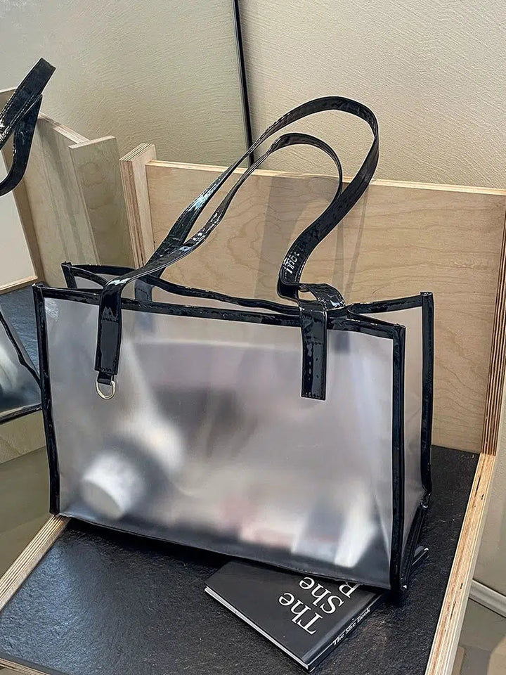 Transparent Glossy Tote Bag