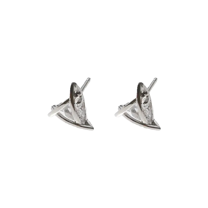 Triangular Stud Earrings