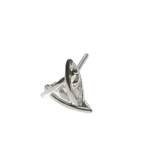 Triangular Stud Earrings