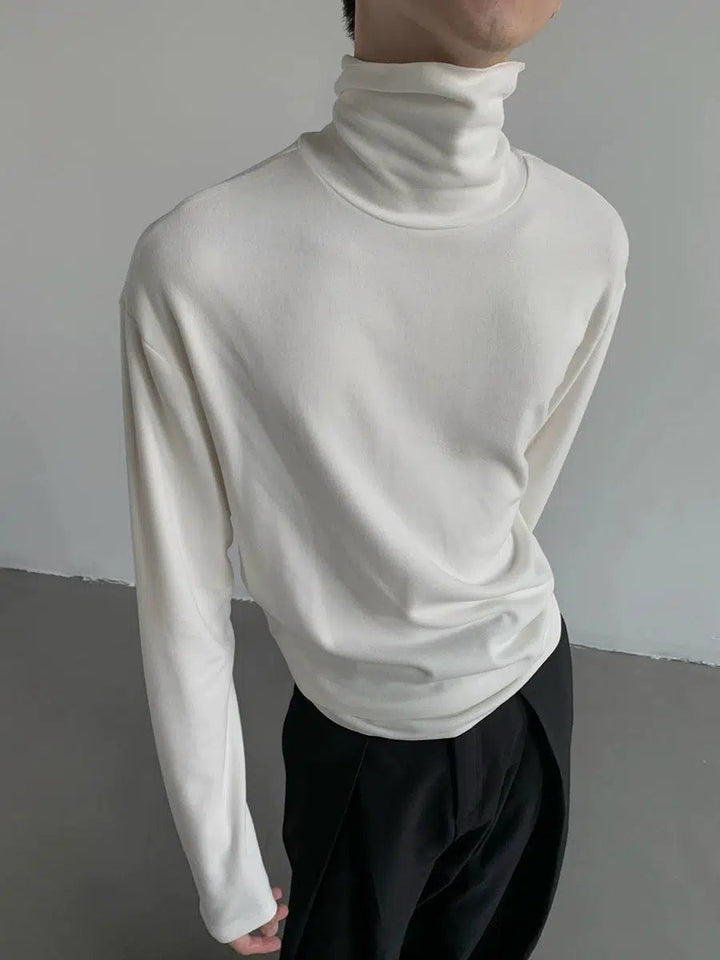 Bottoming Turtleneck Knit Sweater