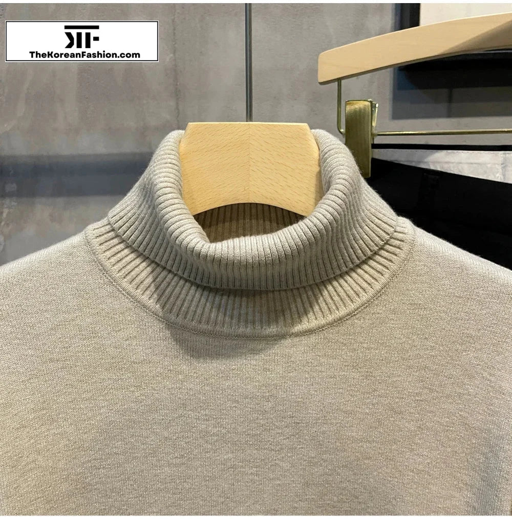 Turtleneck Knitted Sweater