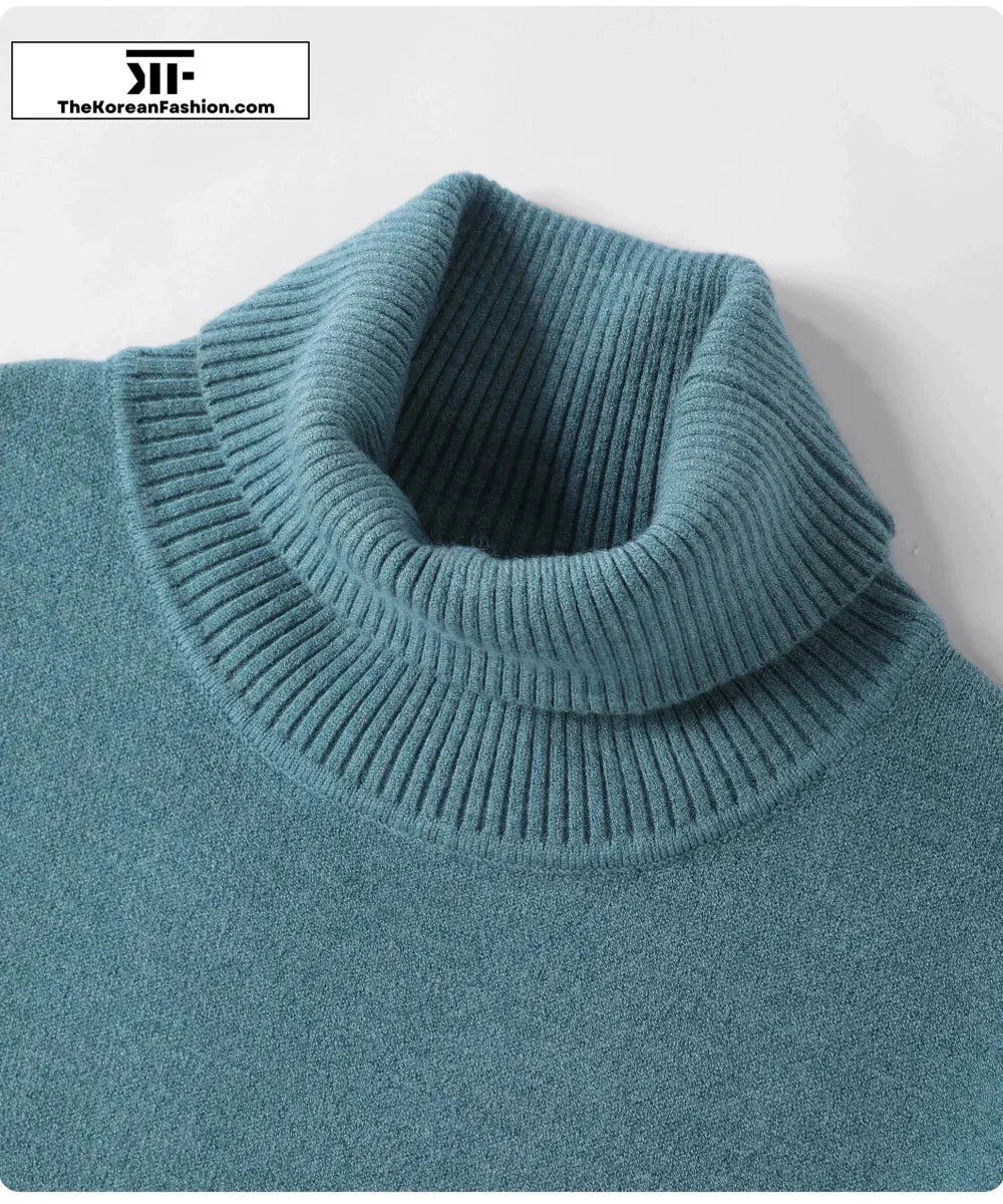 Turtleneck Knitted Sweater