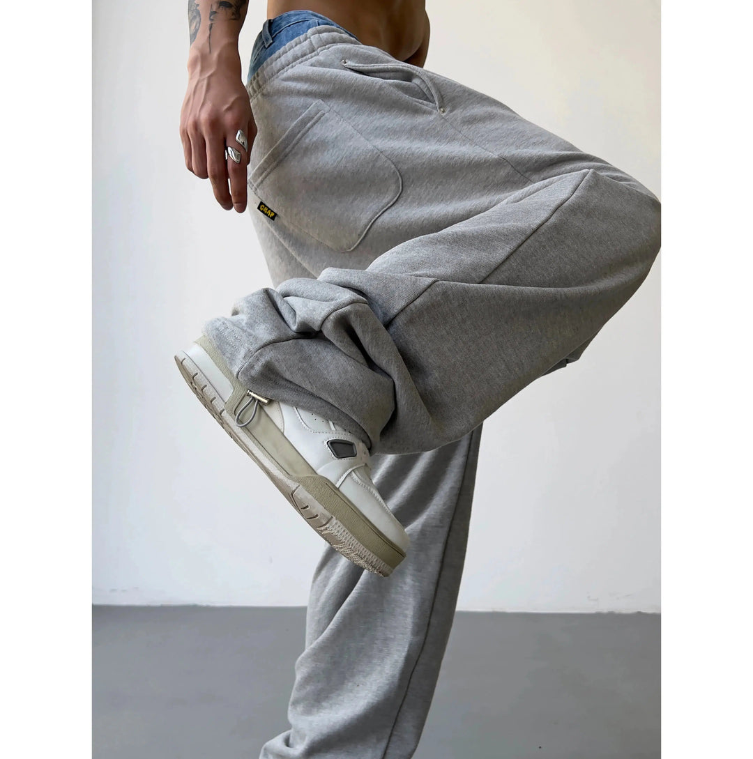 Two-piece Jeans Waist Sweatpants