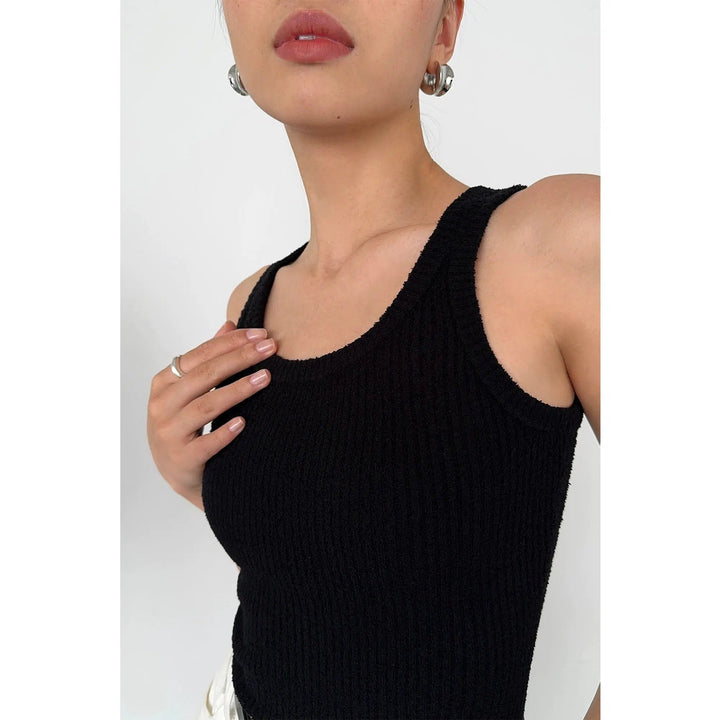 U-neck Knitted Camisole Vest