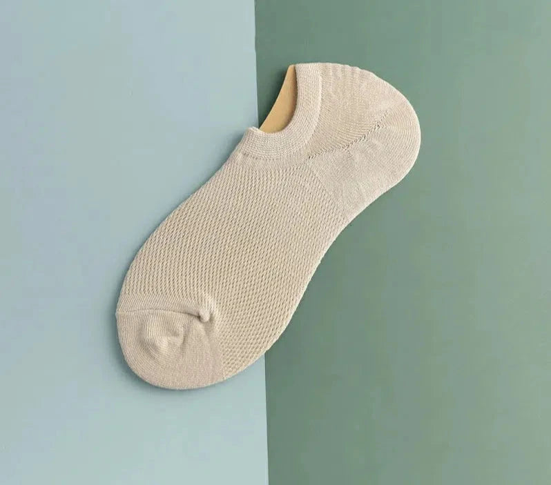 Ultra-Short Breathable Sweat-Absorbent Socks