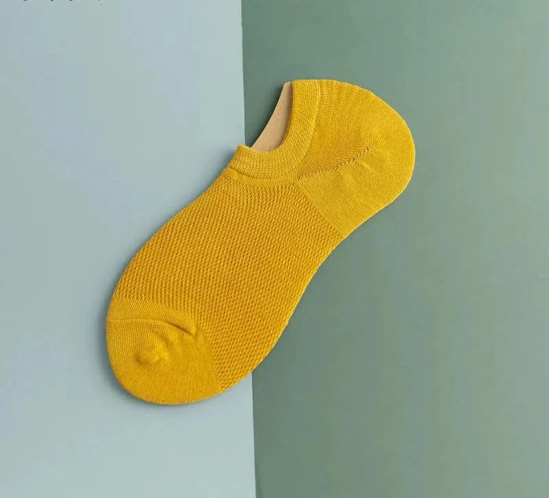 Ultra-Short Breathable Sweat-Absorbent Socks