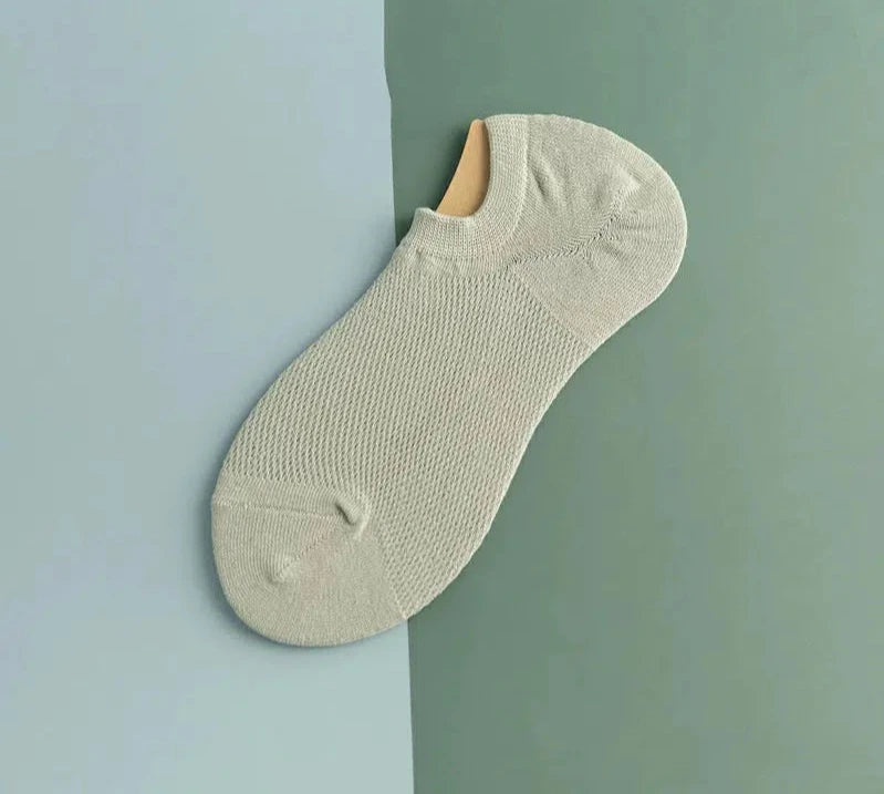 Ultra-Short Breathable Sweat-Absorbent Socks