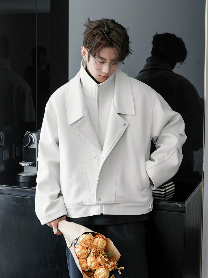 Two-piece Stand-up Collar Jacket