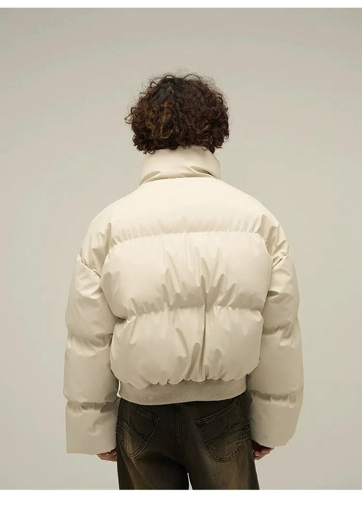 Unisex Short Puffer Cotton Jacket