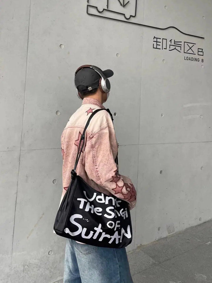 Urban Graphic Shoulder Bag