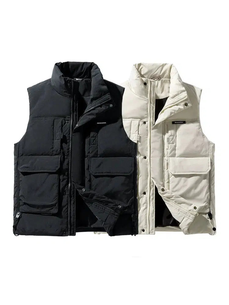 Utility Pockets Insulated Down Vest