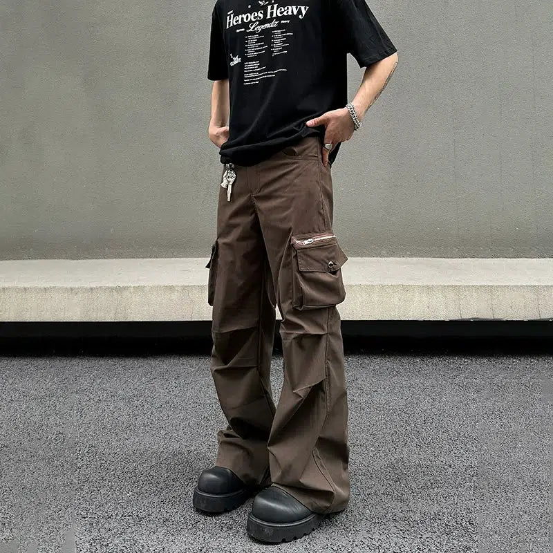 Utility Style Multi-Pocket Cargo Pants