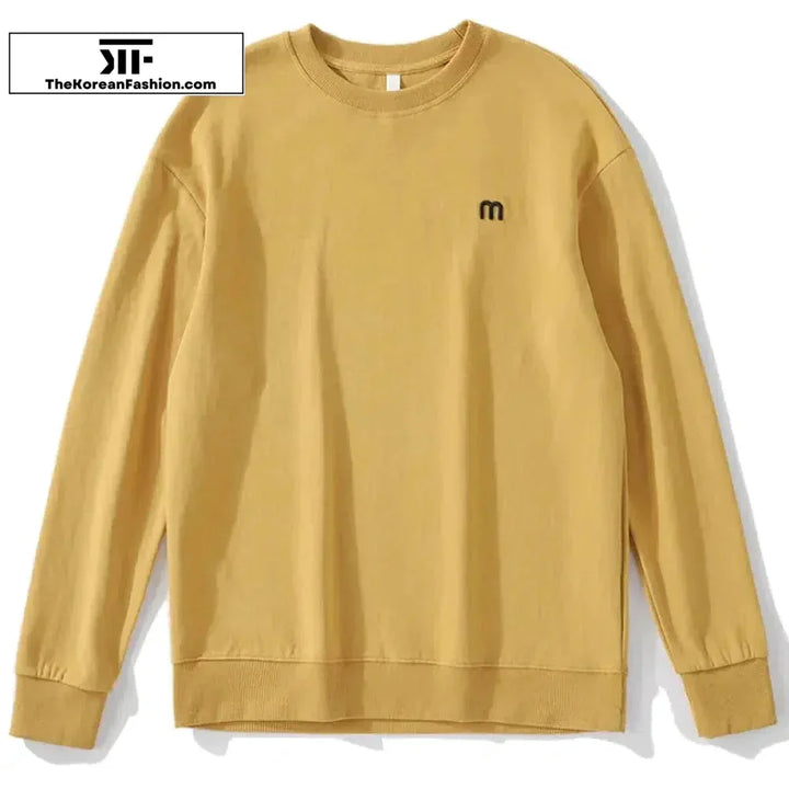 Velvet Small M Embroidered Sweatshirt