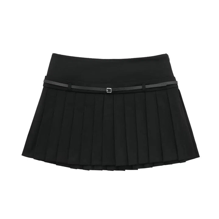 Versatile Casual Wide Pleated Skirt