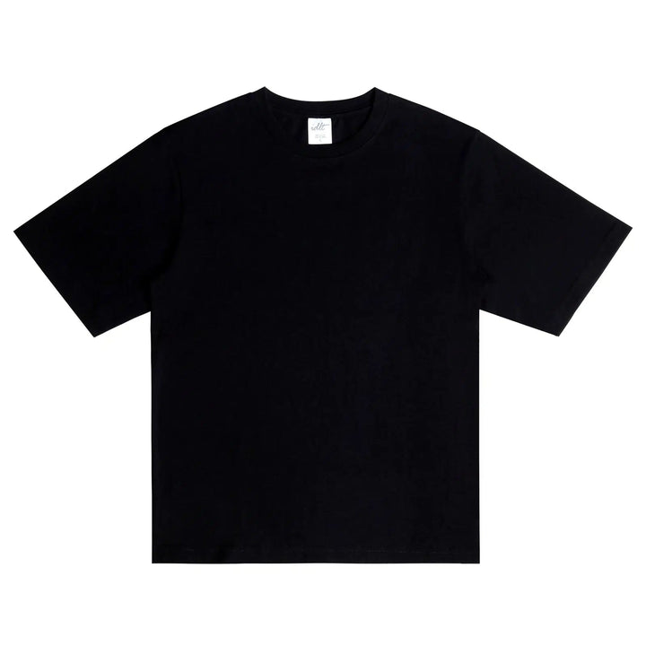 Versatile Solid Color Crew Neck T-shirt