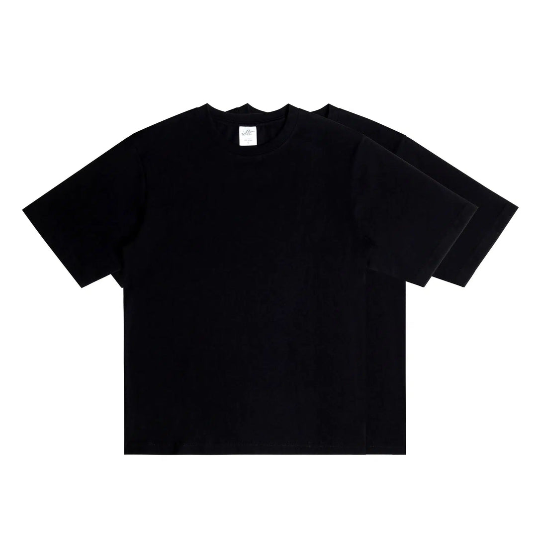 Versatile Solid Color Crew Neck T-shirt