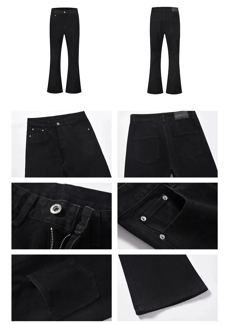 Washed Black Slim-Fit Jeans